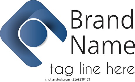 marca de logotipo moderna y tecnológica