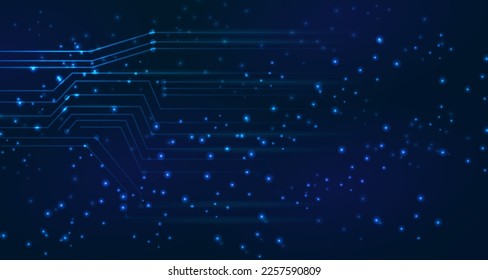 Modern technology panels background vector