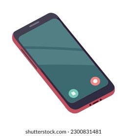 Icono de smartphone de tecnología moderna aislado