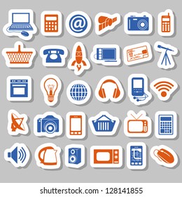 modern technology stickers