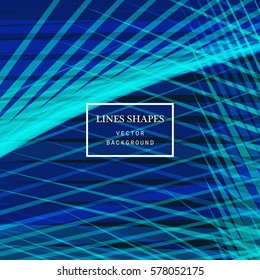 Modern technology striped abstract background vector. Colorful stripes waves lines for banner, brochure, website, and flyer design. Contrast colors grid