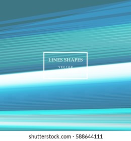 Modern technology striped abstract background with copy space vector. Blue white geometric grid stripes waves lines dynamic for presentation, banner, brochure, poster, website, and flyer design 