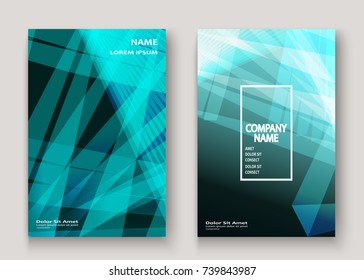 Modern technology striped abstract covers design cyan. Neon lines background frame. Trendy geometric template vector illustration for Cover Report Catalog Brochure Flyer Poster Banner Card