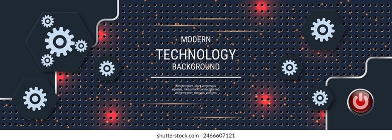 Plantilla de diseño de Anuncio de Vector de estilo moderno