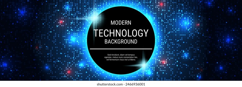 Plantilla de diseño de Anuncio de Vector de estilo moderno