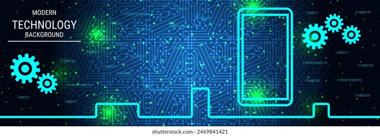 Plantilla de diseño de Anuncio de Vector de estilo moderno