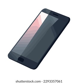 La tecnología moderna simboliza la comunicación global aislada