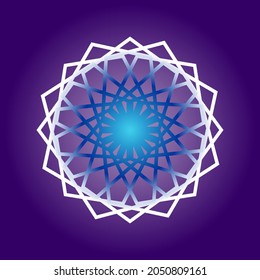 modern technology theme ornament line circle vector