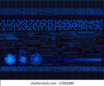 Modern technology theme vector background. Eps10 - Powered by Shutterstock - Get 15% off with code: PIKWIZARD15