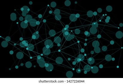 Modern technology transformation, abstract backgrounds