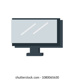 modern television icon vector