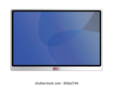 Modern television screen