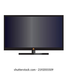 modern television vector suitable for logos or icons