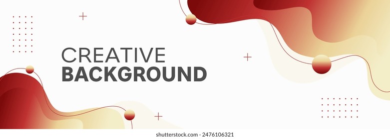 "Modern template banner featuring a vibrant gradient color scheme and dynamic liquid shapes. Perfect for web headers, social media graphics, and promotional materials. Sleek and eye-catching design."