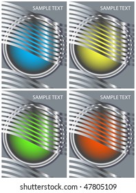 modern template, colorful cover