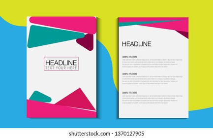 Modern Template Colorful Gradient Presentation for Business