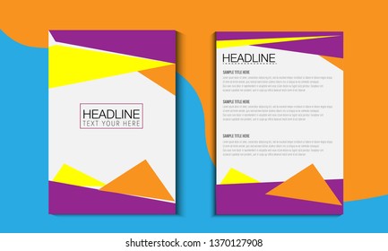 Modern Template Colorful Gradient Presentation for Business