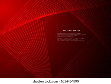 Modern template design for cover, brochure, web banner and magazine.Abstract background vector illustration in red