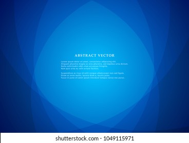 Modern template design for cover, brochure, web banner and magazine.Abstract blue curve background with copy space for text.