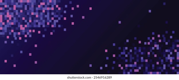 Fundo abstrato azul escuro. Fundo geométrico abstrato. Terno para banner, pano de fundo, promoção de mídias sociais, outdoor, etc.