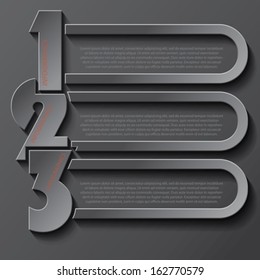 Modern template infographics design with numbers (can be used for your business, web design, graphic or website layout, diagram, workflow layout, business step options, numbers options, education)