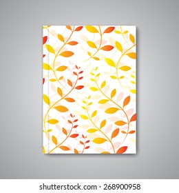 Modern template layout for brochure, magazine, flyer, booklet, cover 