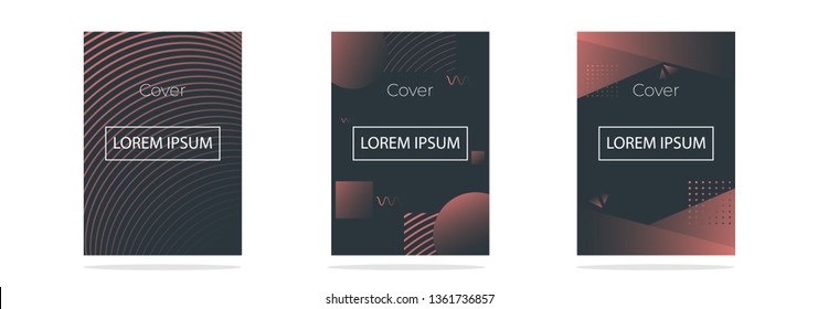 Modern template presentation 2019 full color 3