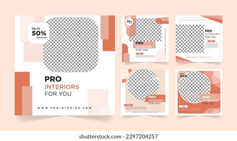 Modern Template Vector Design for Social Media Post