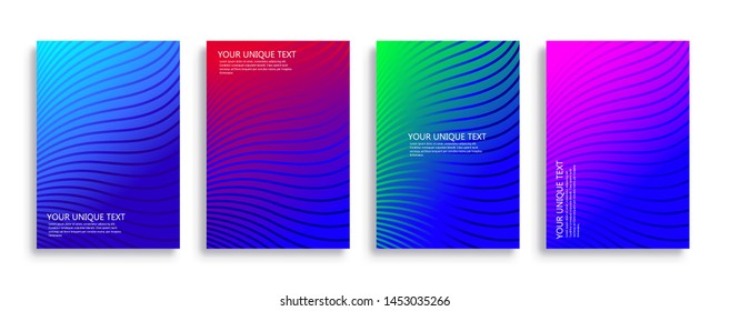 modern template for web. simple gradient. color vector background