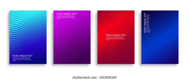 modern template for web. simple gradient. color vector background
