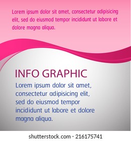 modern template for website and graphic, text box. 