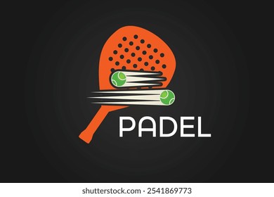 Modern Tennis or Padel Logo Design for Your Business, Competition or Club. Tennis Logo. Padel Logo