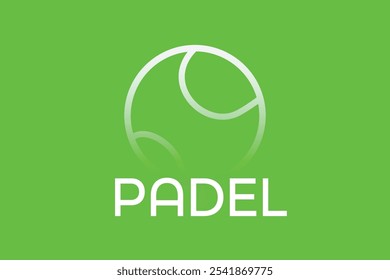 Design de logotipo de tênis ou Padel moderno para seu negócio, competição ou clube. Logo do tênis. Logotipo do Padel