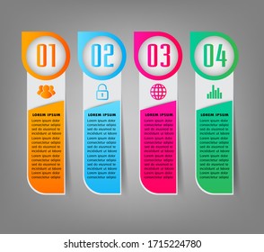 modern text box template, banner Infographics