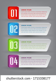 modern text box template, banner Infographics