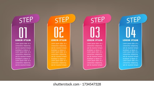 modern text box template, banner Infographics