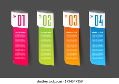 modern text box template, banner Infographics