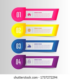 modern text box template, banner Infographics
