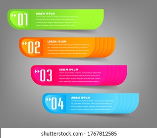 modern text box template, banner Infographics