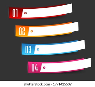 modern text box template, banner Infographics