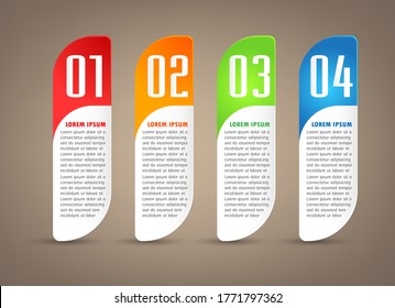 modern text box template, banner Infographics