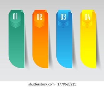 modern text box template, banner Infographics