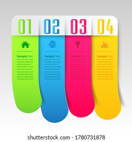modern text box template, banner Infographics