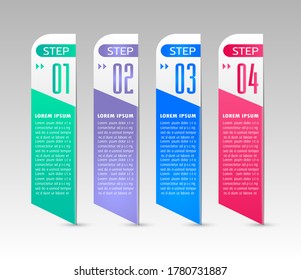 modern text box template, banner Infographics