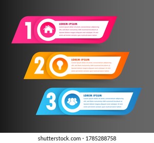 modern text box template, banner Infographics