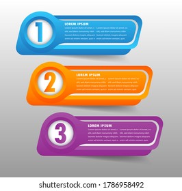 modern text box template, banner Infographics