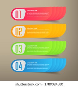 modern text box template, banner Infographics