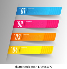 plantilla moderna de cuadro de texto, pancarta Infografías