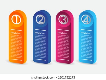 modern text box template, banner Infographics
