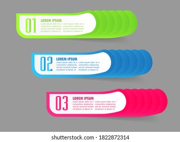 modern text box template, banner Infographics
